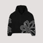 HEROICZ™ MOHAIR DRIP BLACK HOODIE