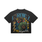 HEROICZ™ LIBERTY DRIP BLACK T-SHIRT